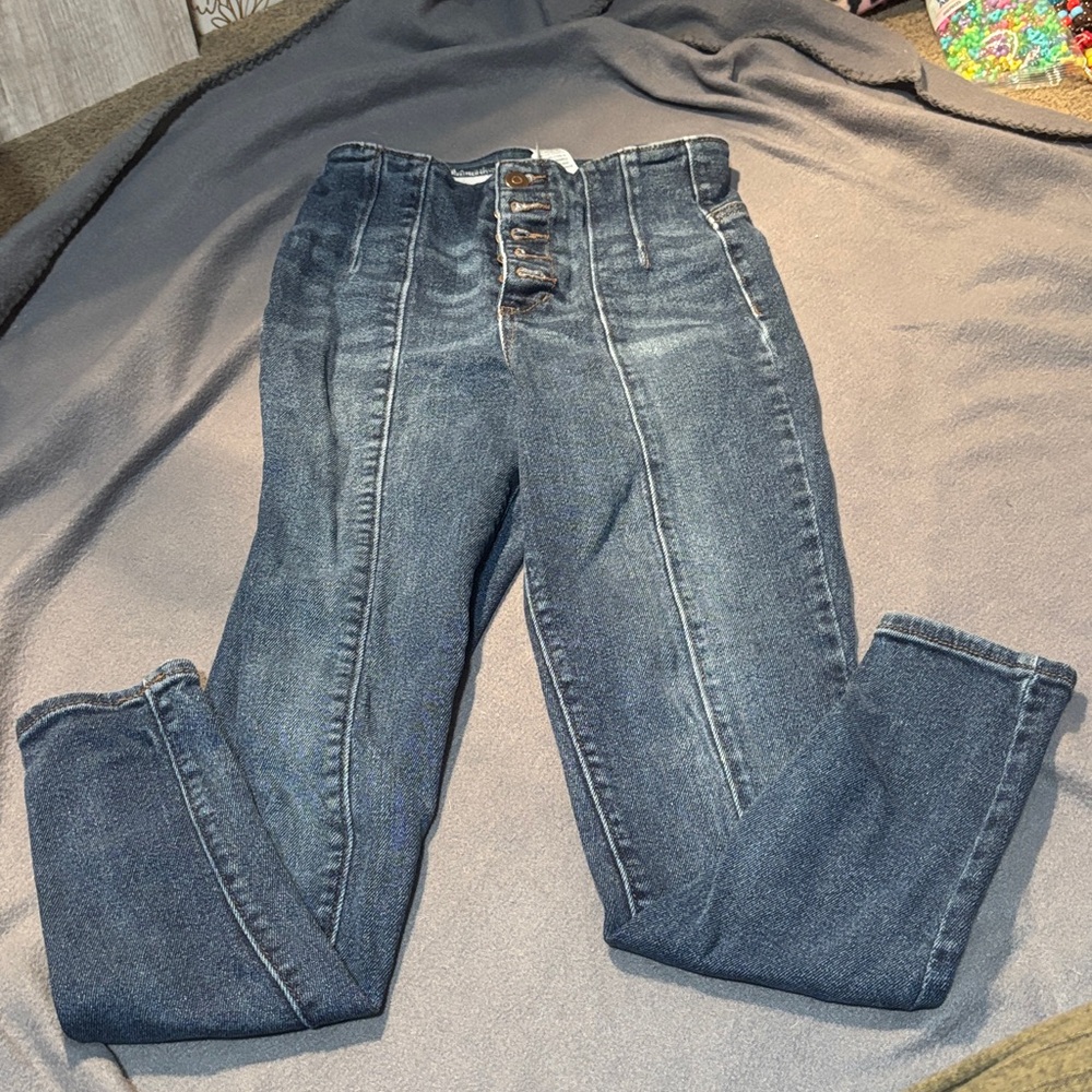 No Boundaries Dark Wash High Rise Jeans
